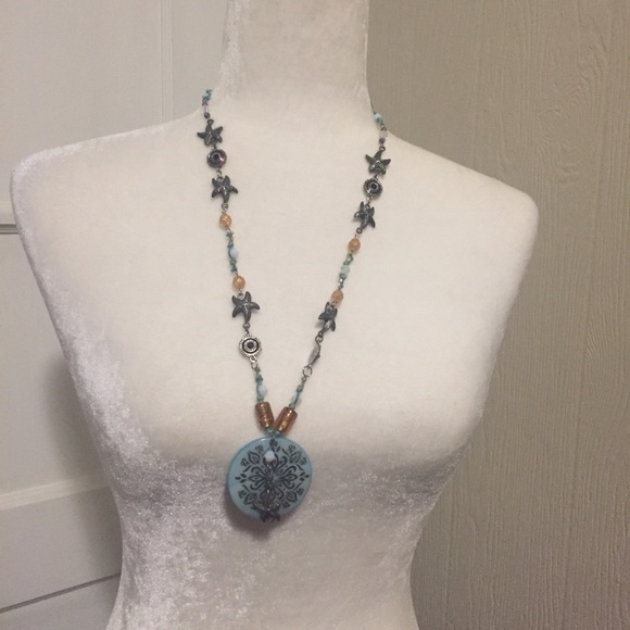Jewelry - Handmade beach theme necklace